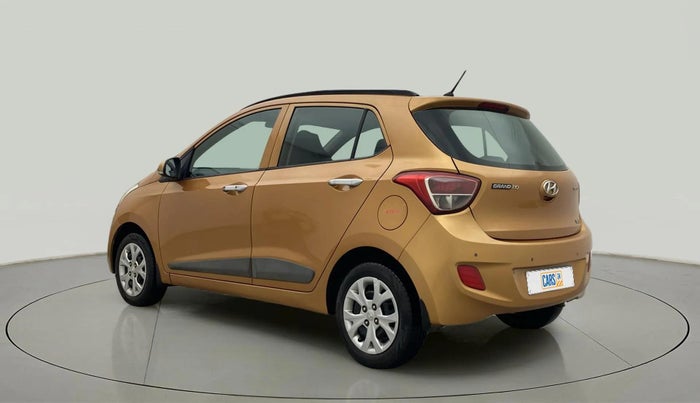 2014 Hyundai Grand i10 SPORTZ 1.2 KAPPA VTVT, Petrol, Manual, 43,592 km, Left Back Diagonal