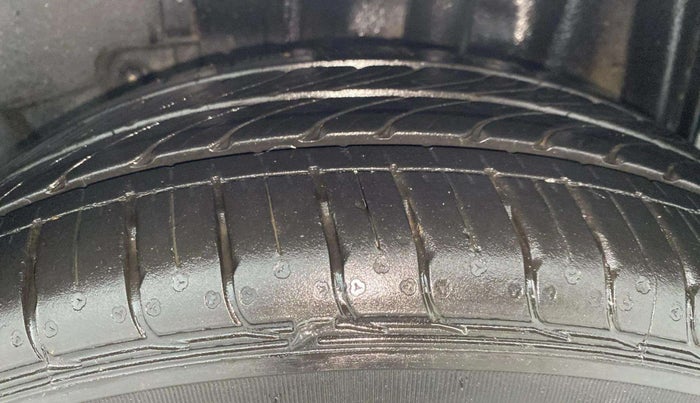 2017 Tata TIGOR XZ (O) PETROL, Petrol, Manual, 46,231 km, Left Rear Tyre Tread