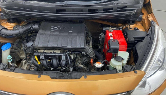 2016 Hyundai Grand i10 ASTA AT 1.2 KAPPA VTVT, Petrol, Automatic, 40,648 km, Engine View - Left