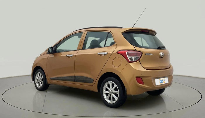 2016 Hyundai Grand i10 ASTA AT 1.2 KAPPA VTVT, Petrol, Automatic, 40,648 km, Left Back Diagonal