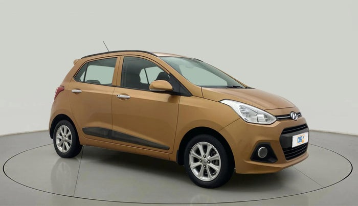 2016 Hyundai Grand i10 ASTA AT 1.2 KAPPA VTVT, Petrol, Automatic, 40,648 km, Right Front Diagonal