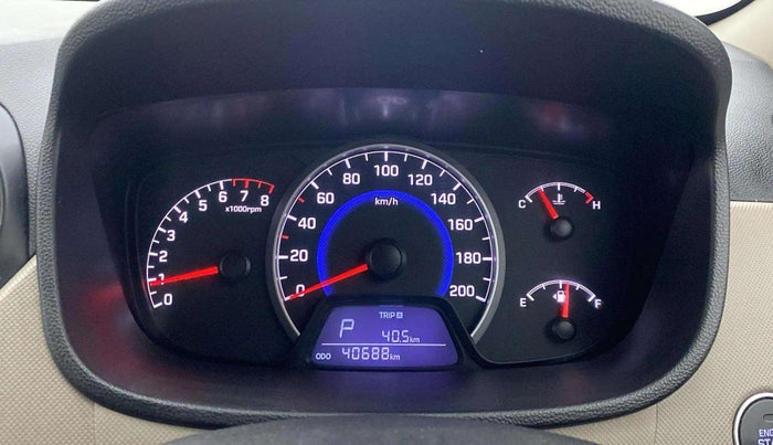 2016 Hyundai Grand i10 ASTA AT 1.2 KAPPA VTVT, Petrol, Automatic, 40,648 km, Odometer Image