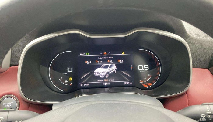 2022 MG ASTOR SAVVY 1.5 CVT S RED, Petrol, Automatic, 32,138 km, Odometer Image
