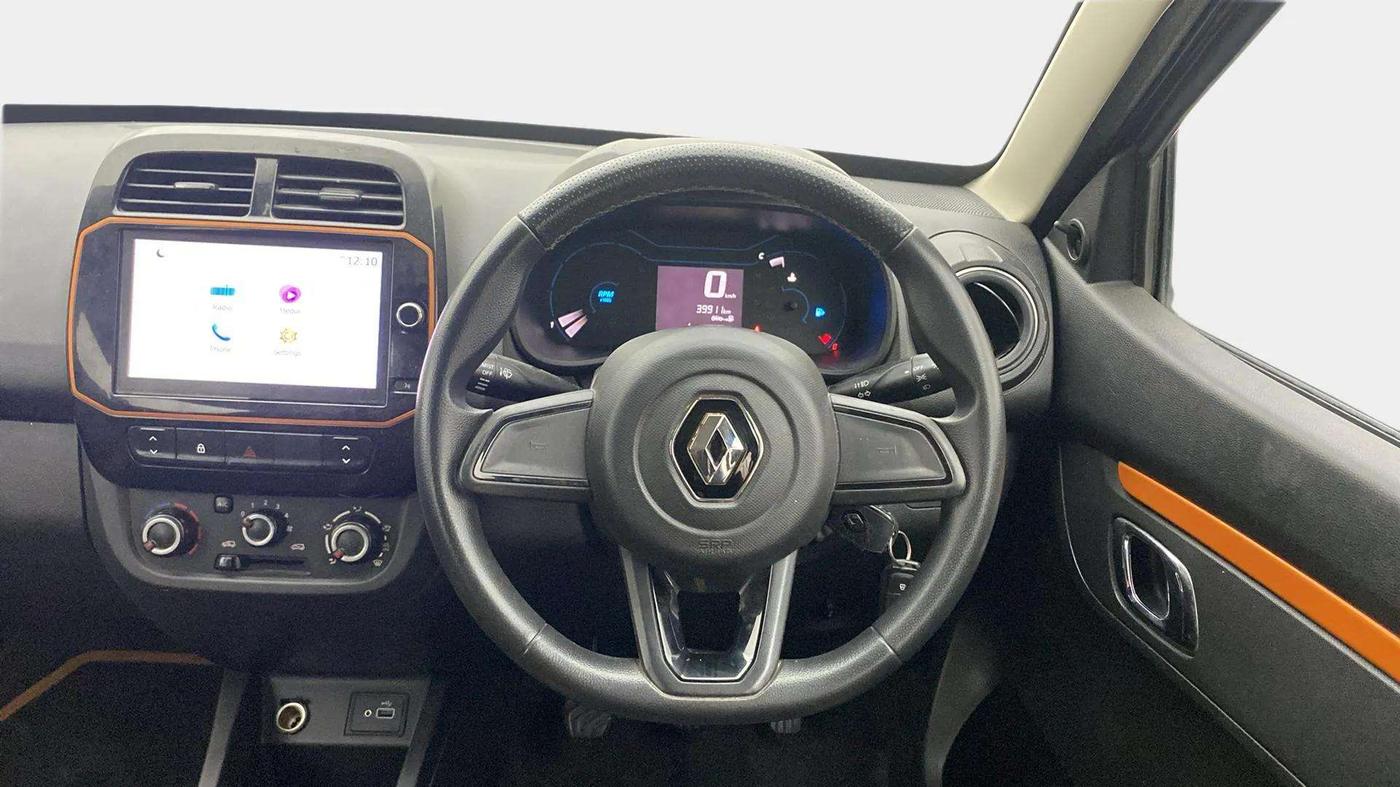 2020 Renault Kwid CLIMBER 1.0 (O), Petrol, Manual, 40,002 km, Steering Wheel Close Up