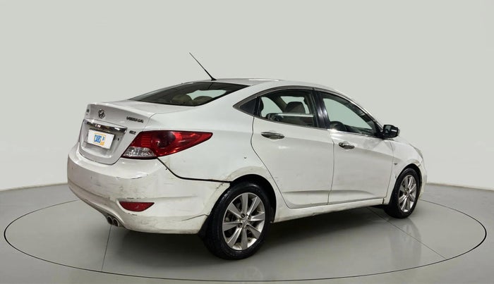 2013 Hyundai Verna FLUIDIC 1.6 VTVT SX, Petrol, Manual, 82,589 km, Right Back Diagonal