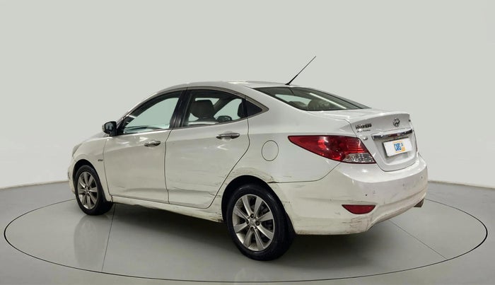 2013 Hyundai Verna FLUIDIC 1.6 VTVT SX, Petrol, Manual, 82,589 km, Left Back Diagonal