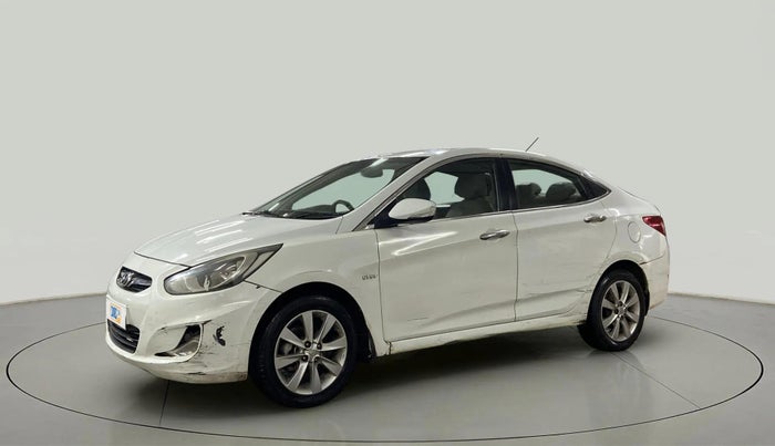 2013 Hyundai Verna FLUIDIC 1.6 VTVT SX, Petrol, Manual, 82,589 km, Left Front Diagonal