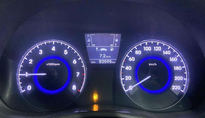 2013 Hyundai Verna FLUIDIC 1.6 VTVT SX, Petrol, Manual, 82,589 km, Odometer Image