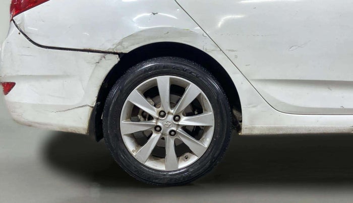 2013 Hyundai Verna FLUIDIC 1.6 VTVT SX, Petrol, Manual, 82,589 km, Right Rear Wheel