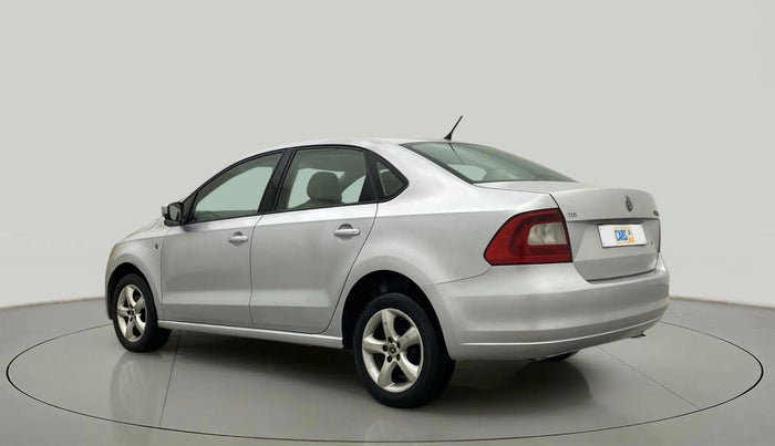 2013 Skoda Rapid ELEGANCE 1.6 TDI CR MT, Diesel, Manual, 1,29,133 km, Left Back Diagonal