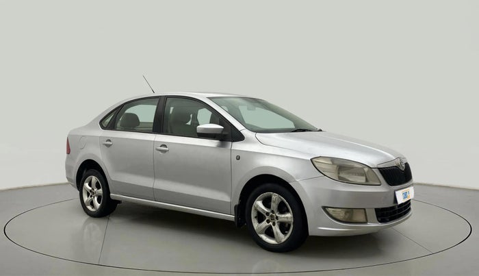 2013 Skoda Rapid ELEGANCE 1.6 TDI CR MT, Diesel, Manual, 1,29,133 km, Right Front Diagonal