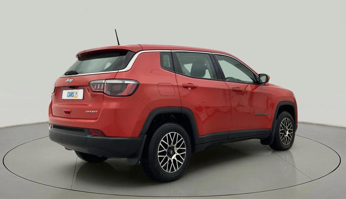 2018 Jeep Compass SPORT 1.4 PETROL, Petrol, Manual, 30,859 km, Right Back Diagonal