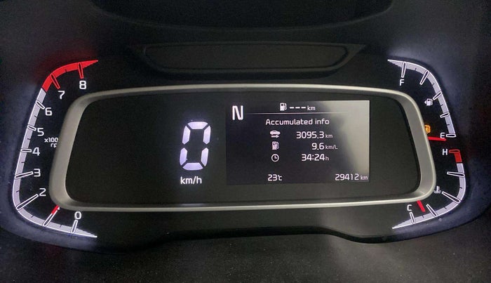 2021 KIA SONET GTX PLUS 1.0 IMT, Petrol, Manual, 29,387 km, Odometer Image