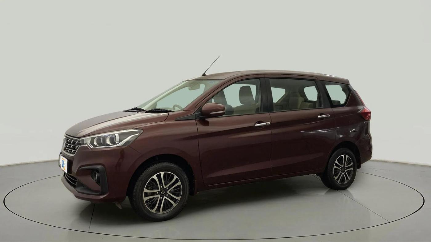 2022 Maruti Ertiga ZXI+ AT SHVS, Petrol, Automatic, 13,890 km, Left Front Diagonal