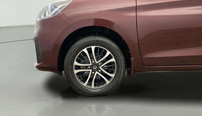 2022 Maruti Ertiga ZXI+ AT SHVS, Petrol, Automatic, 13,890 km, Left Front Wheel
