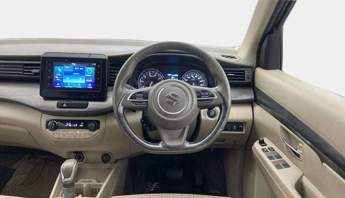 2022 Maruti Ertiga ZXI+ AT SHVS, Petrol, Automatic, 13,890 km, Steering Wheel Close Up
