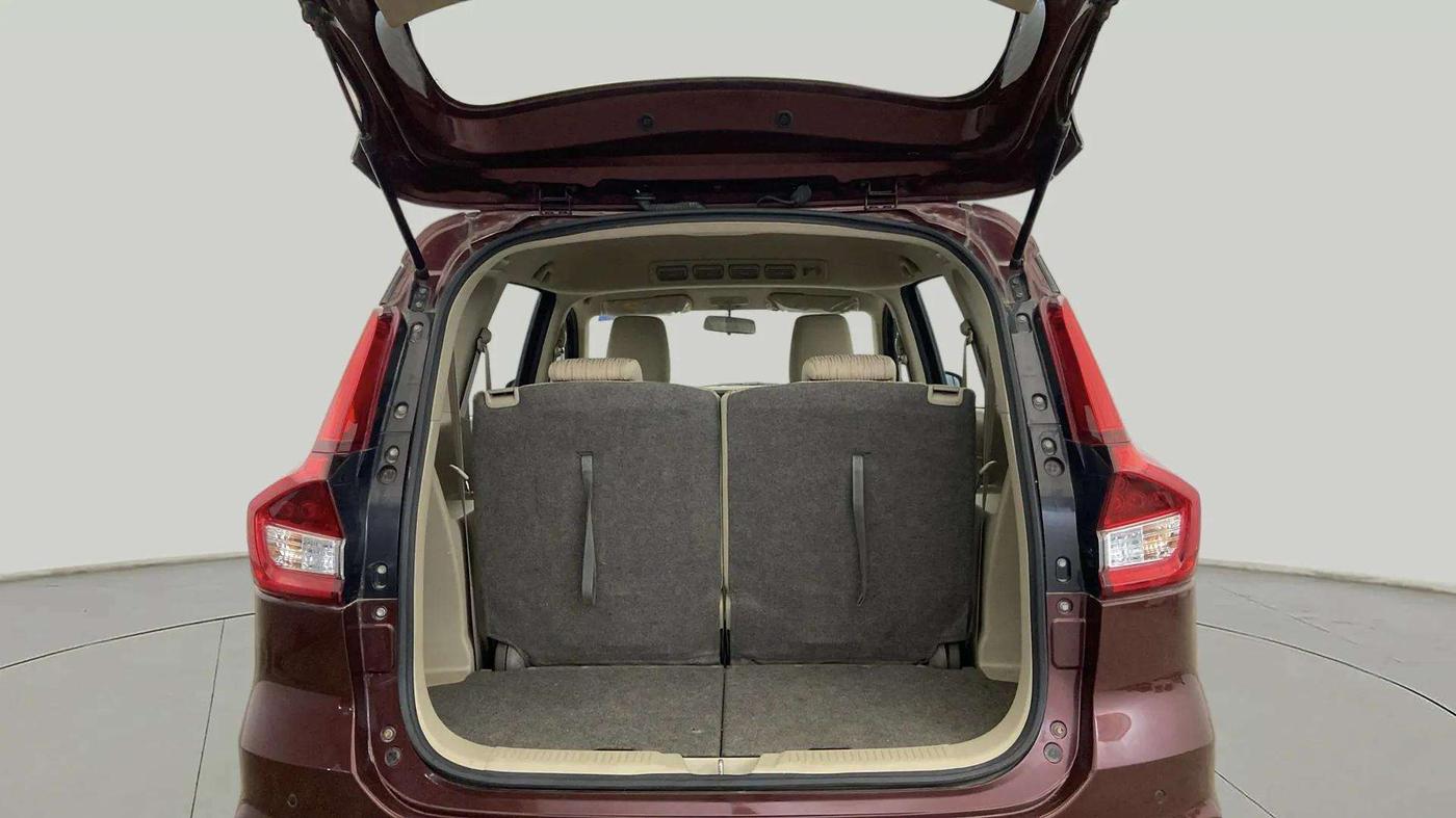 2022 Maruti Ertiga ZXI+ AT SHVS, Petrol, Automatic, 13,890 km, Boot Inside