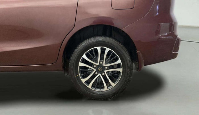 2022 Maruti Ertiga ZXI+ AT SHVS, Petrol, Automatic, 13,890 km, Left Rear Wheel