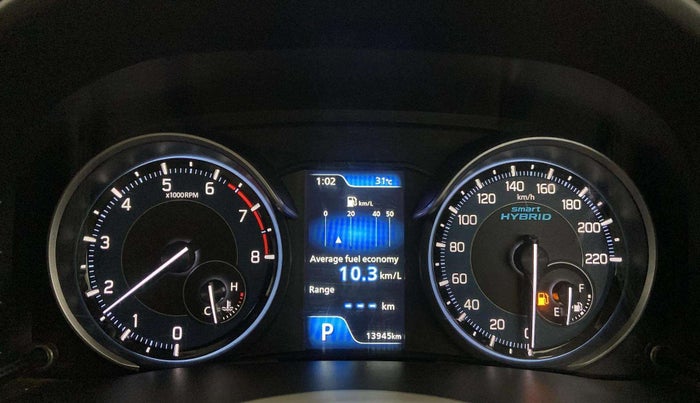 2022 Maruti Ertiga ZXI+ AT SHVS, Petrol, Automatic, 13,890 km, Odometer Image