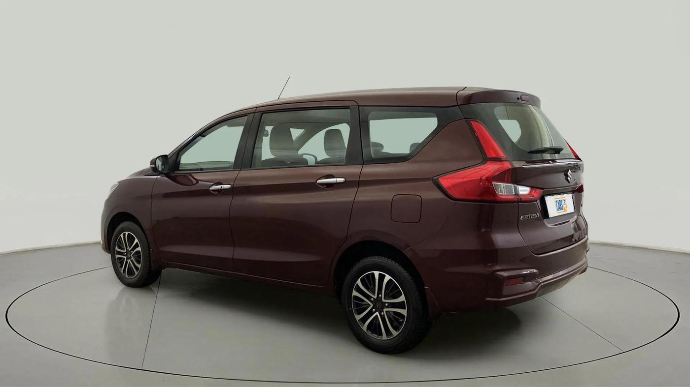 2022 Maruti Ertiga ZXI+ AT SHVS, Petrol, Automatic, 13,890 km, Left Back Diagonal