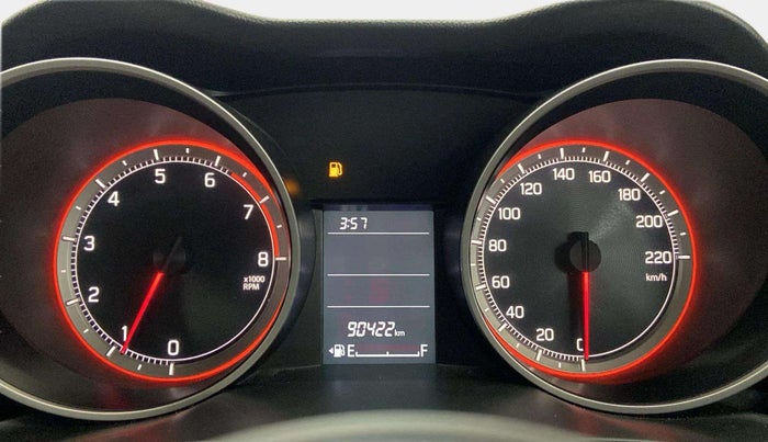 2019 Maruti Swift VXI, Petrol, Manual, 90,372 km, Odometer Image