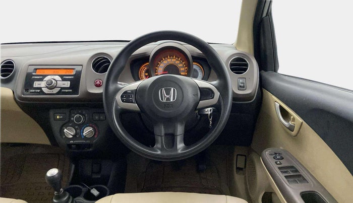 2013 Honda Brio VX MT, Petrol, Manual, 36,218 km, Steering Wheel Close Up