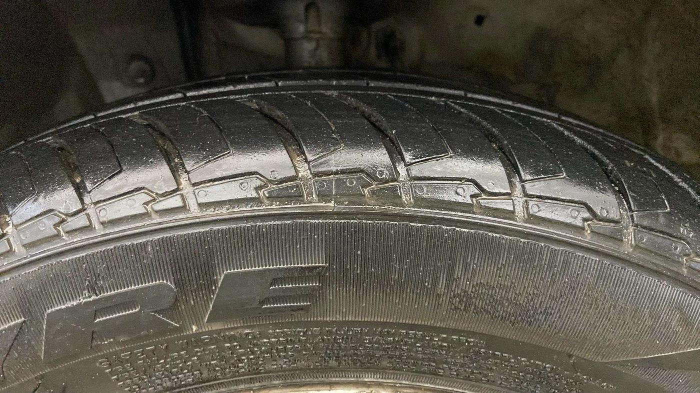 2021 Honda Amaze 1.5L I-DTEC S, Diesel, Manual, 55,531 km, Left Front Tyre Tread