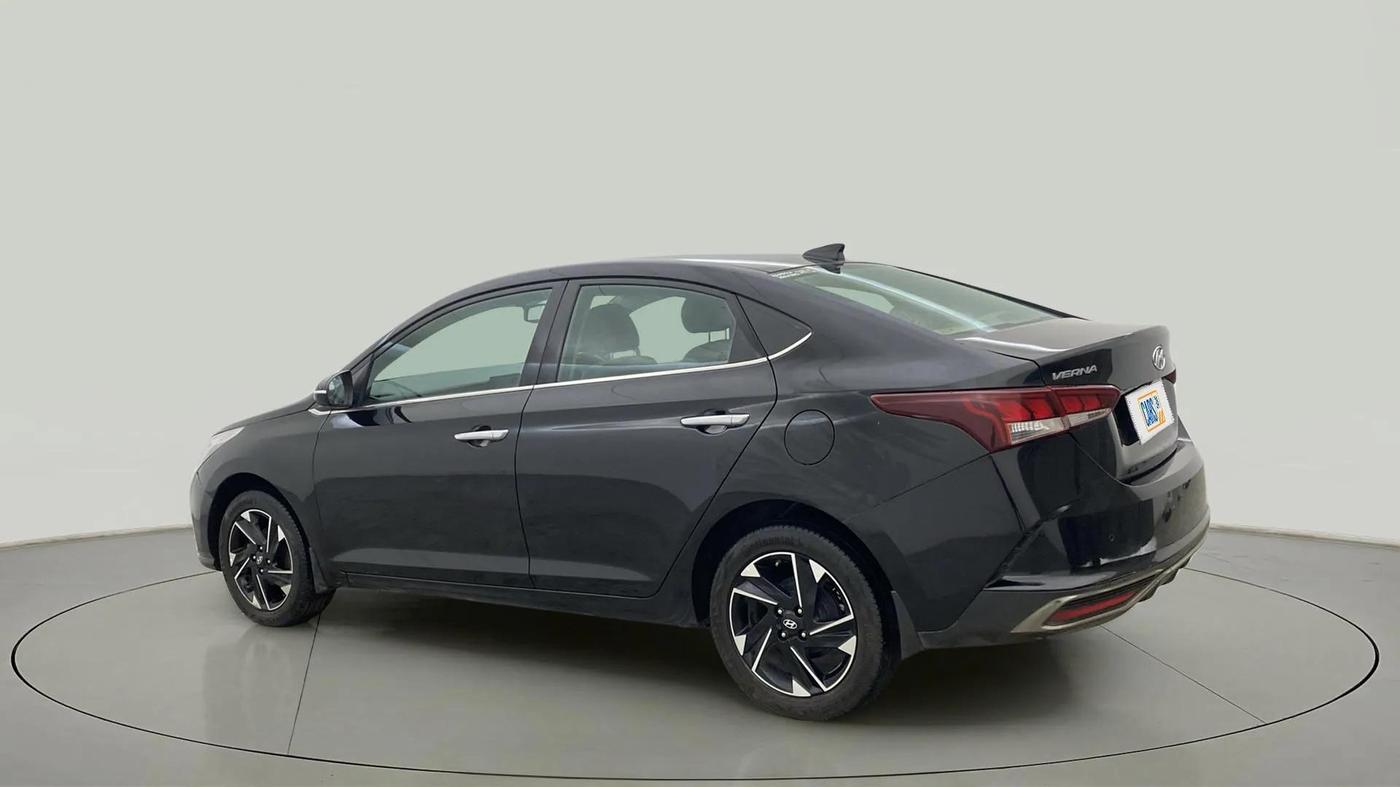 2021 Hyundai Verna SX (O) 1.5 VTVT IVT, Petrol, Automatic, 77,085 km, Left Back Diagonal