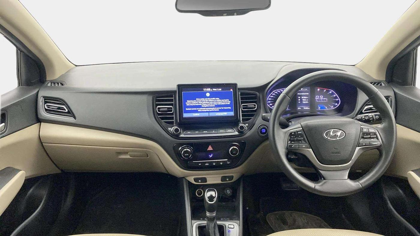 2021 Hyundai Verna SX (O) 1.5 VTVT IVT, Petrol, Automatic, 77,085 km, Dashboard