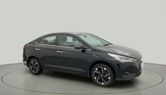 2021 Hyundai Verna SX (O) 1.5 VTVT IVT, Petrol, Automatic, 76,367 km, Right Front Diagonal