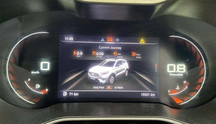 2023 MG ASTOR SHARP 1.5 MT, Petrol, Manual, 15,927 km, Odometer Image