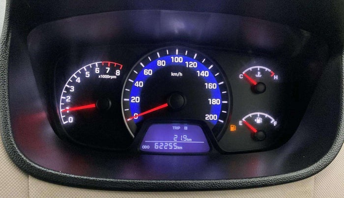 2015 Hyundai Xcent SX 1.2, Petrol, Manual, 62,235 km, Odometer Image