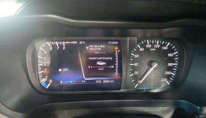 2022 Tata ALTROZ XZ PLUS I-TURBO PETROL DARK EDITION, Petrol, Manual, 38,303 km, Odometer Image