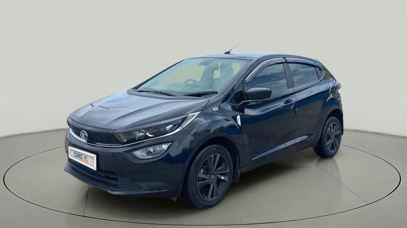 2022 Tata ALTROZ XZ PLUS I-TURBO PETROL DARK EDITION, Petrol, Manual, 38,326 km, Left Front Diagonal