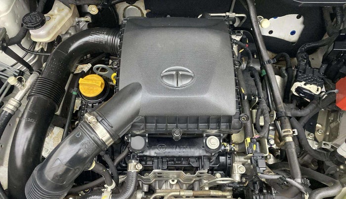 2022 Tata NEXON XZA PLUS (PREMIUM) PETROL, Petrol, Automatic, 17,348 km, Engine View