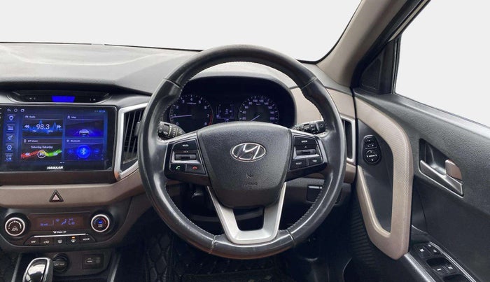 2016 Hyundai Creta SX PLUS AT 1.6 PETROL, Petrol, Automatic, 51,443 km, Steering Wheel Close Up