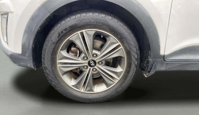 2016 Hyundai Creta SX PLUS AT 1.6 PETROL, Petrol, Automatic, 51,443 km, Left Front Wheel