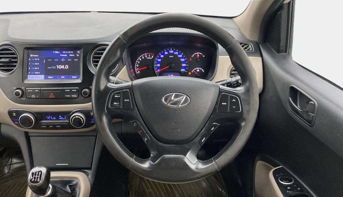 2018 Hyundai Xcent SX 1.2 (O), Petrol, Manual, 99,758 km, Steering Wheel Close Up