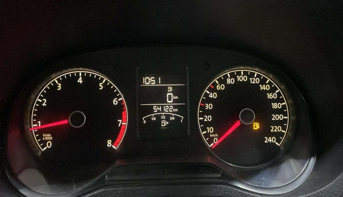 2016 Volkswagen Ameo COMFORTLINE 1.2L, Petrol, Manual, 54,081 km, Odometer Image