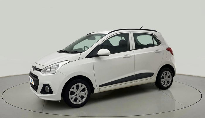 2015 Hyundai Grand i10 SPORTZ 1.2 KAPPA VTVT, Petrol, Manual, 44,000 km, Left Front Diagonal
