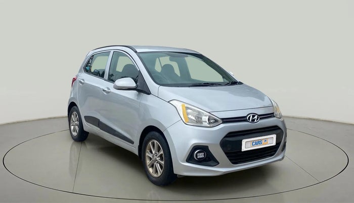 2015 Hyundai Grand i10 ASTA (O) 1.2 KAPPA VTVT, Petrol, Manual, 91,217 km, Right Front Diagonal