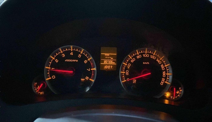 2014 Maruti Swift VXI, Petrol, Manual, 80,685 km, Odometer Image