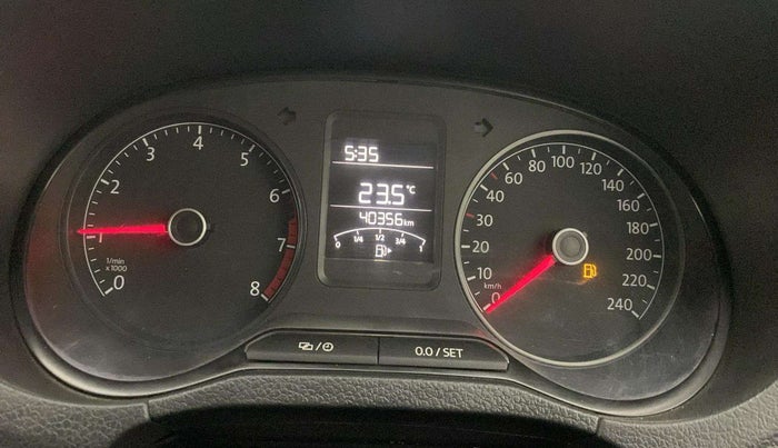 2020 Volkswagen Polo TRENDLINE 1.0L, Petrol, Manual, 40,344 km, Odometer Image