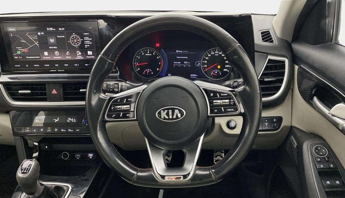 2019 KIA SELTOS GTX PLUS 1.4 PETROL, Petrol, Manual, 62,380 km, Steering Wheel Close Up