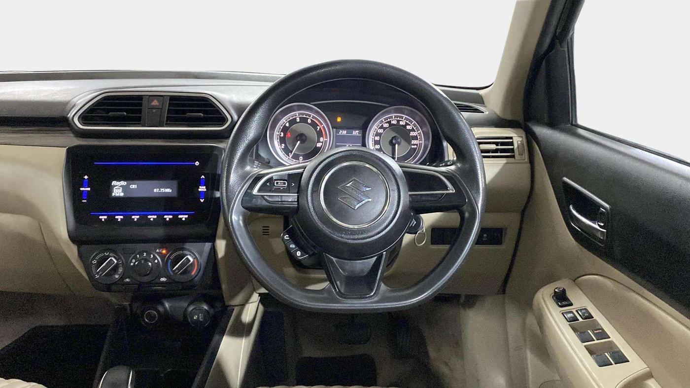 2021 Maruti Dzire VXI AMT, Petrol, Automatic, 48,441 km, Steering Wheel Close Up