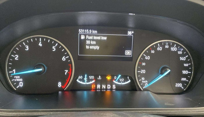 2019 Ford Ecosport TITANIUM + 1.5L PETROL AT, Petrol, Automatic, 53,110 km, Odometer Image