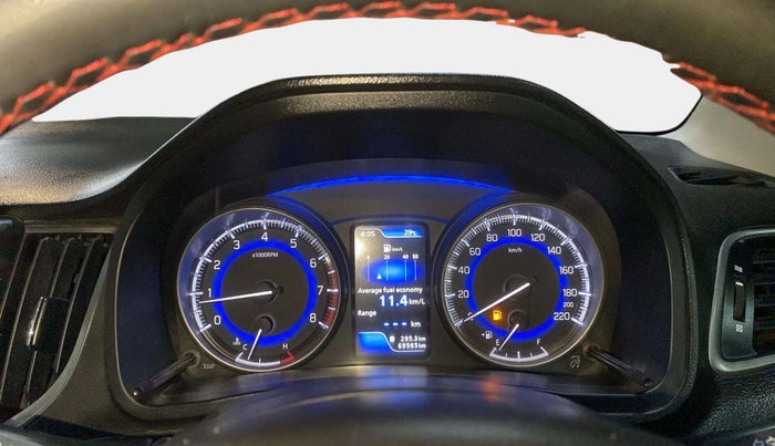 2019 Maruti Baleno ALPHA PETROL 1.2, Petrol, Manual, 69,543 km, Odometer Image