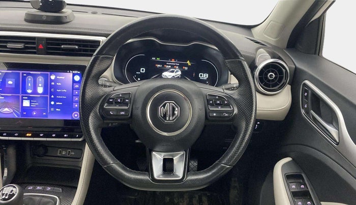 2022 MG ASTOR SHARP 1.5 MT, Petrol, Manual, 33,371 km, Steering Wheel Close Up