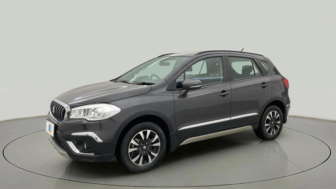 2020 Maruti S Cross ZETA 1.5, Petrol, Manual, 30,471 km, Left Front Diagonal