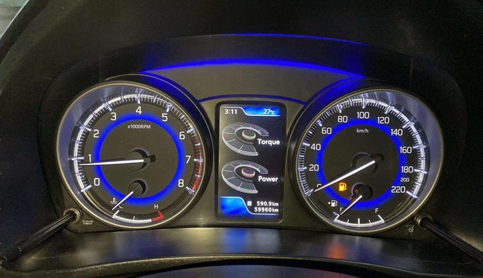 2018 Maruti Baleno ALPHA PETROL 1.2, Petrol, Manual, 59,939 km, Odometer Image